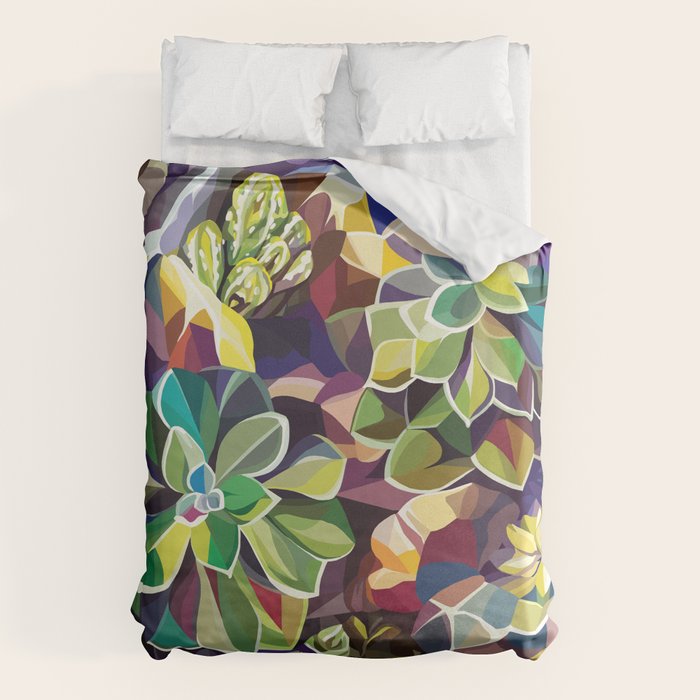 SUCCULENTS Duvet Cover Gallery Image 6