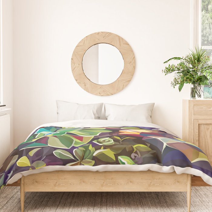 SUCCULENTS Duvet Cover Gallery Image 3