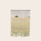 Rural Countryside Field Landscape With Tree Wall Hanging Gallery Image 1