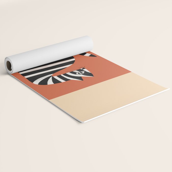The Striped Cat II Yoga Mat Gallery Image 2