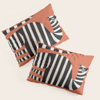 The Striped Cat II Pillow Sham Gallery Image 3