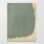Minimal Abstract Green Colorfield Painting 01 Notebook Gallery Image 4