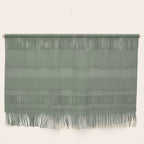 Minimal Abstract Green Colorfield Painting 01 Wall Hanging Gallery Image 1