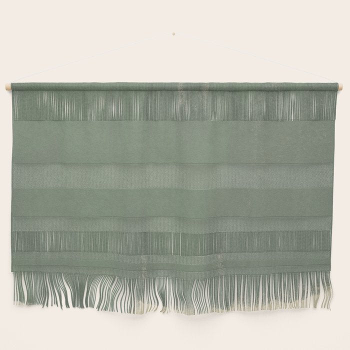Minimal Abstract Green Colorfield Painting 01 Wall Hanging Gallery Image 1