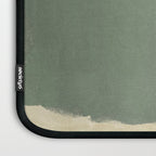 Minimal Abstract Green Colorfield Painting 01 Laptop Sleeve Gallery Image 3