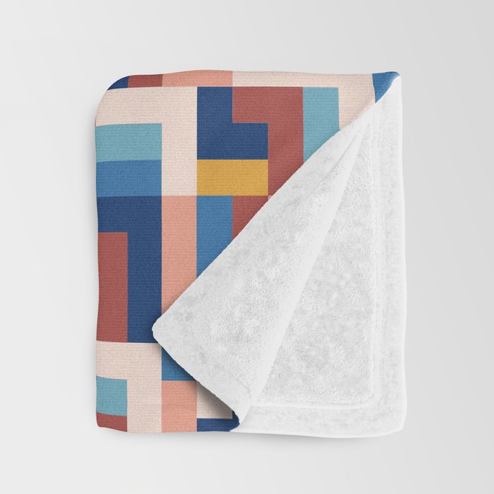 Boho M Tetris C Throw Blanket Gallery Image 3