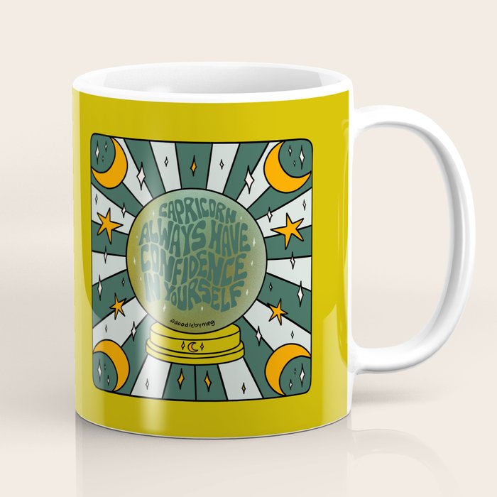 Capricorn Crystal Ball Coffee Mug Gallery Image 1