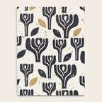 Scandinavian trees vintage structur Notebook Gallery Image 4