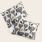 Scandinavian trees vintage structur Pillow Sham Gallery Image 3