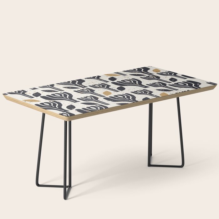 Scandinavian trees vintage structur Coffee Table Gallery Image 1