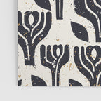 Scandinavian trees vintage structur Poster Gallery Image 3