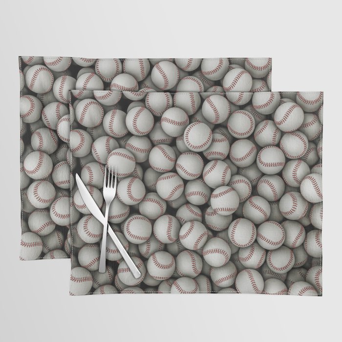 Baseballs Placemat Gallery Image 1