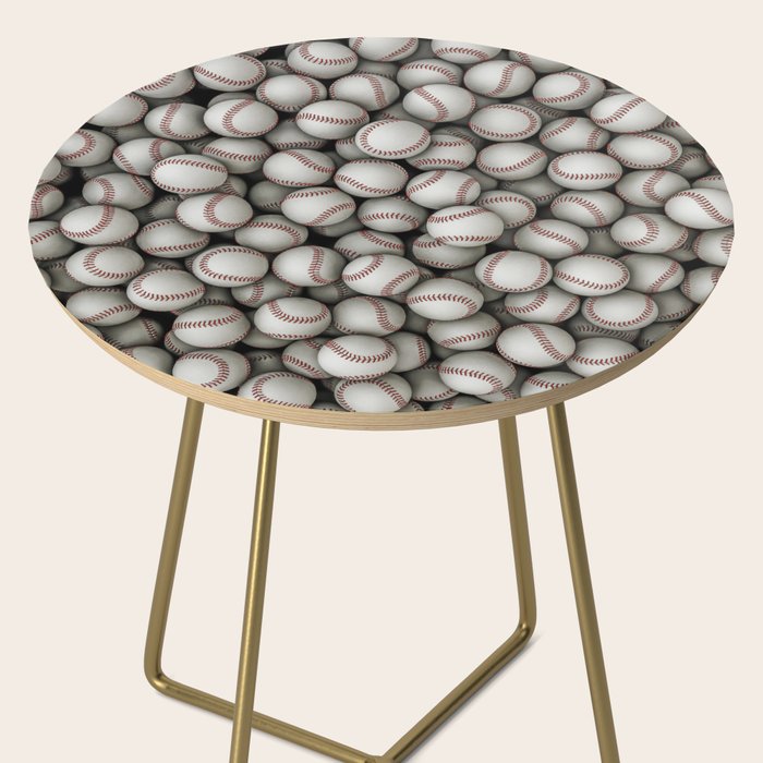 Baseballs Side Table Gallery Image 2