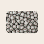 Baseballs Bath Mat Gallery Image 1