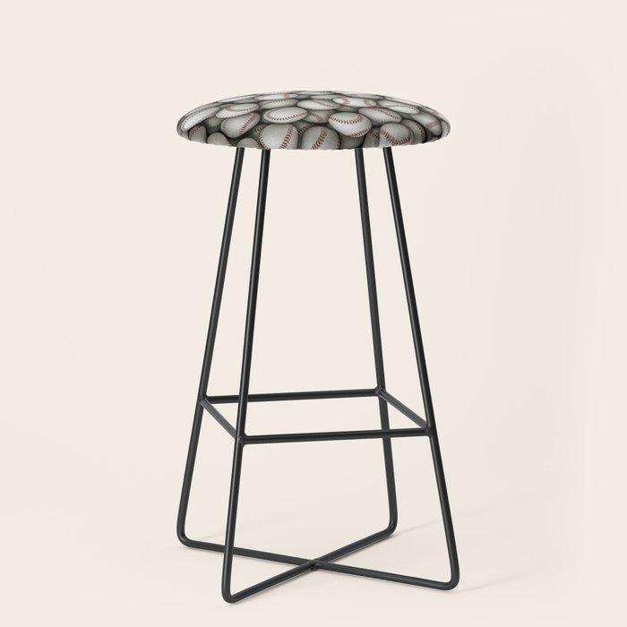 Baseballs Stool Gallery Image 1