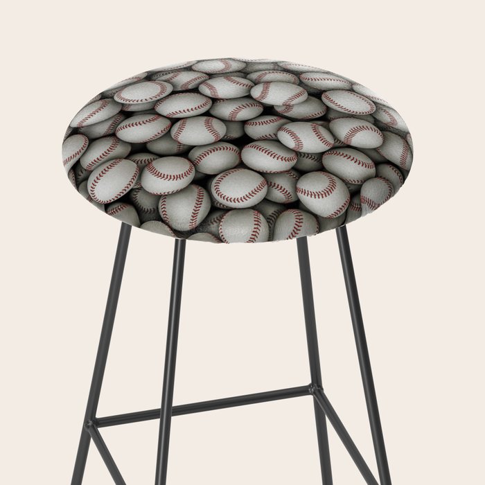 Baseballs Stool Gallery Image 2