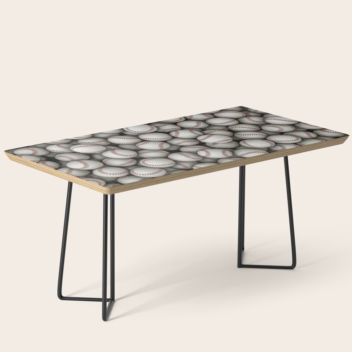 Baseballs Coffee Table Gallery Image 1