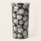 Baseballs Travel Mug Gallery Image 1
