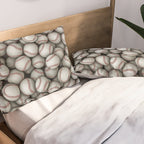 Baseballs Pillow Sham Gallery Image 2