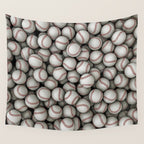 Baseballs Wall Tapestry Gallery Image 4