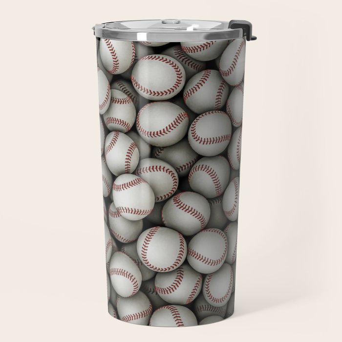 Baseballs Travel Mug Gallery Image 2