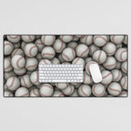 Baseballs Desk Mat Gallery Image 1