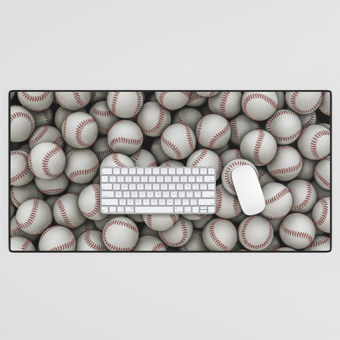Baseballs Desk Mat Gallery Image 1