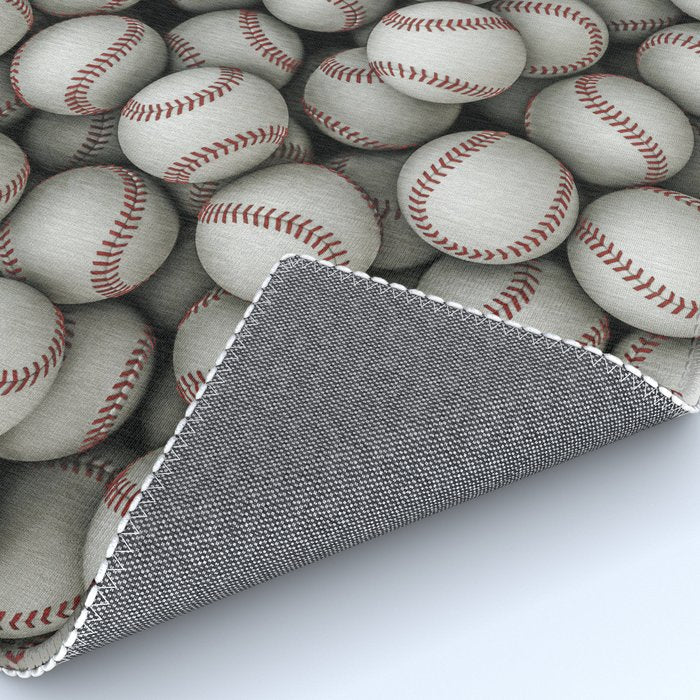 Baseballs Rug Gallery Image 4
