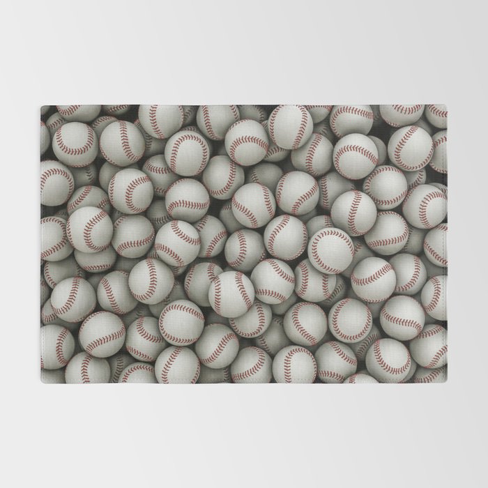 Baseballs Rug Gallery Image 2