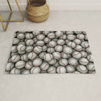 Baseballs Rug Gallery Image 1