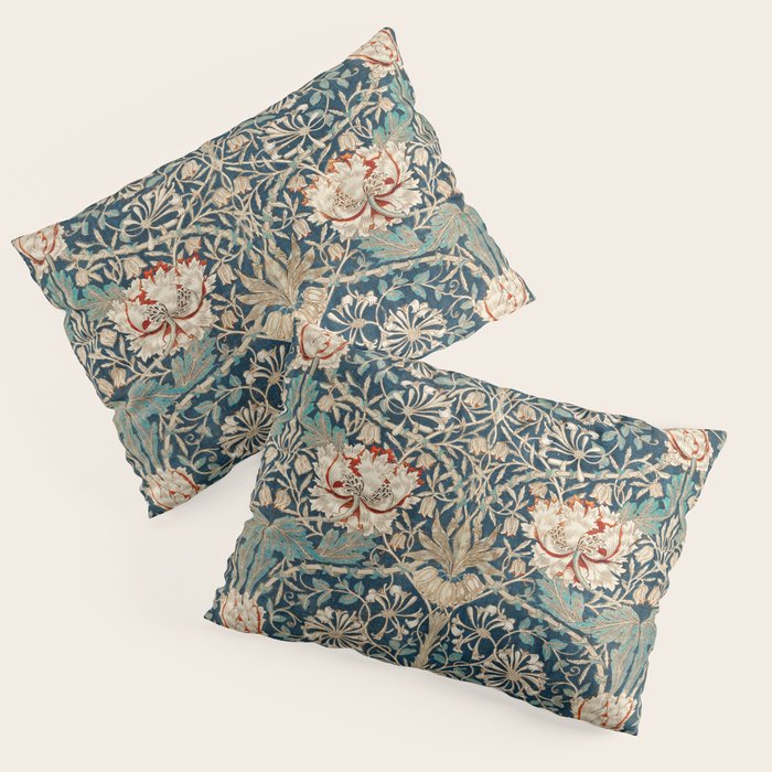 Honeysuckle by William Morris Pillow Sham Gallery Image 3