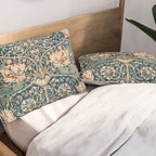 Honeysuckle by William Morris Pillow Sham Gallery Image 2