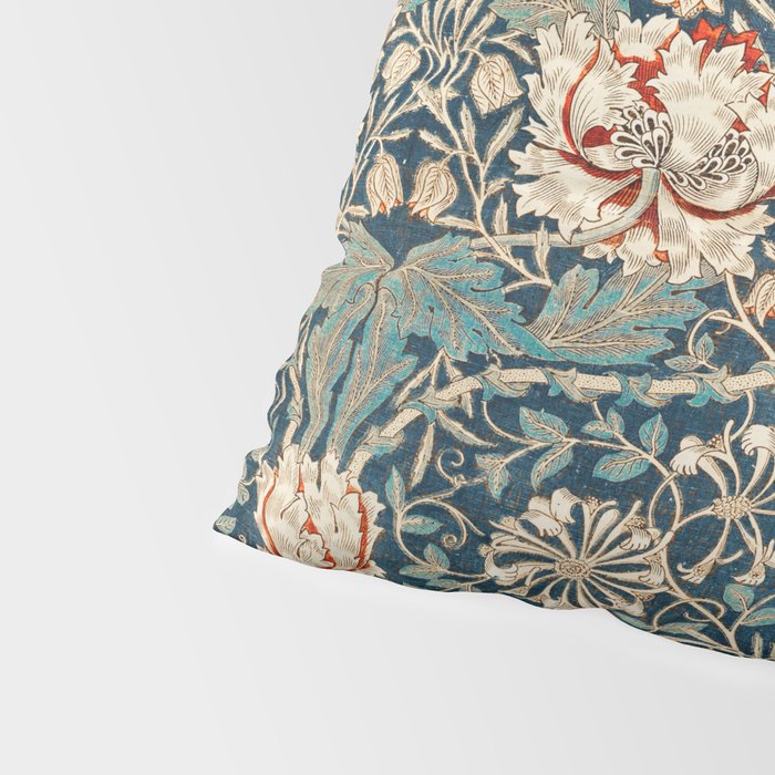 Honeysuckle by William Morris Pillow Sham Gallery Image 4