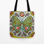 Aquarius Butterfly Tote Bag Gallery Image 1