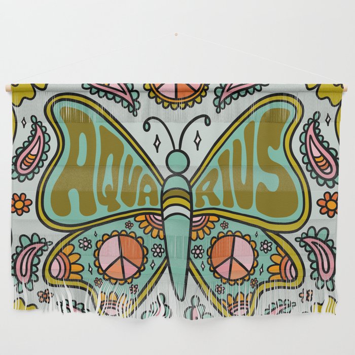 Aquarius Butterfly Wall Hanging Gallery Image 1