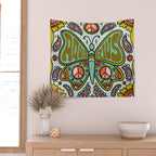 Aquarius Butterfly Wall Tapestry Gallery Image 2