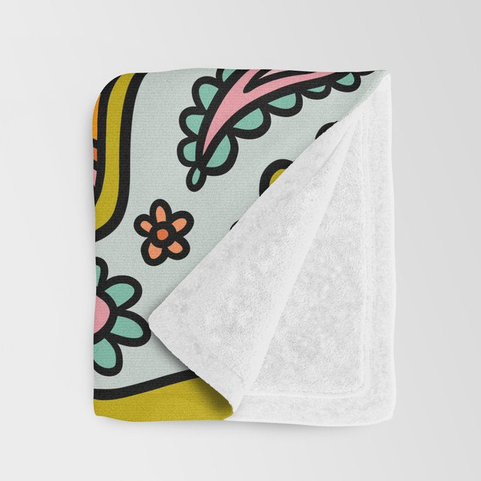 Aquarius Butterfly Throw Blanket Gallery Image 3
