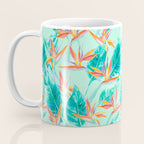 Birds Of Paradise Mint Coffee Mug Gallery Image 3