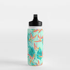 Birds Of Paradise Mint Water Bottle Gallery Image 3