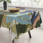 Abstract autumn branch close up  Tablecloth Gallery Image 3