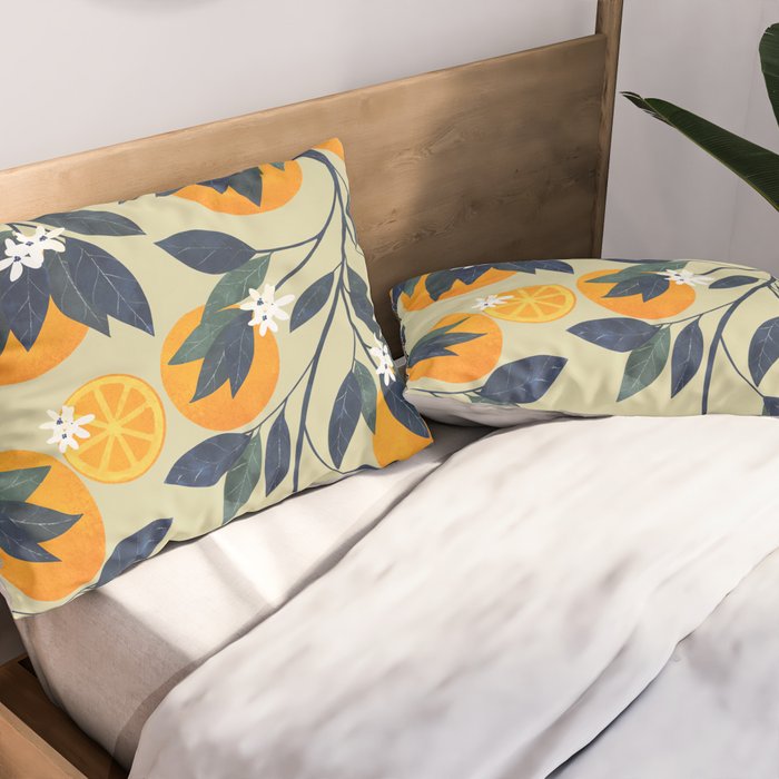 Fruit Market inspiration Valencia Pillow Sham Gallery Image 2