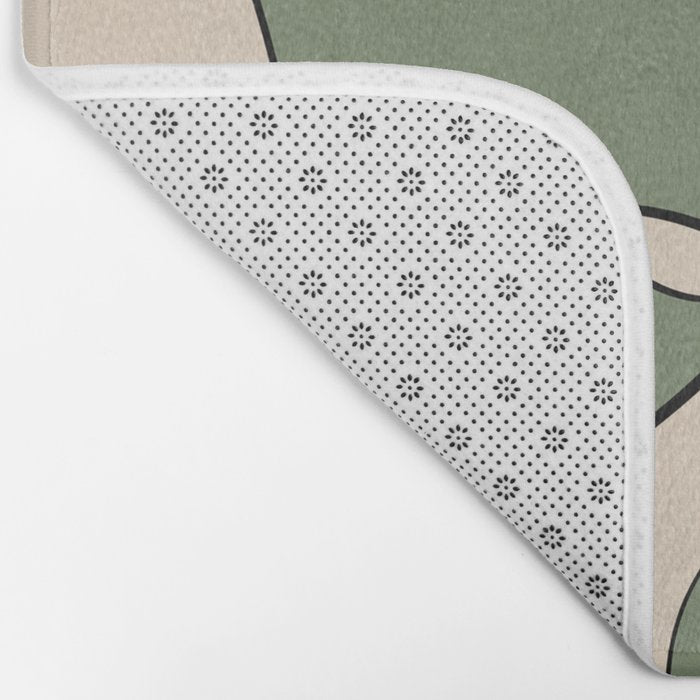 Abstract Faces 8 Bath Mat Gallery Image 2