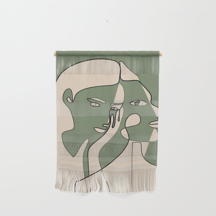 Abstract Faces 8 Wall Hanging Gallery Image 1
