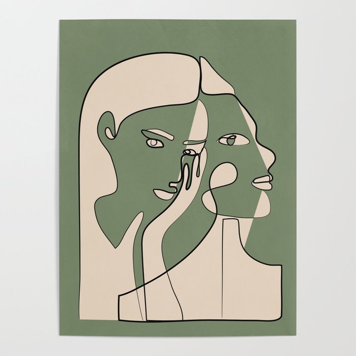 Abstract Faces 8 Poster Gallery Image 4