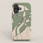 Abstract Faces 8 iPhone Case Gallery Image 1