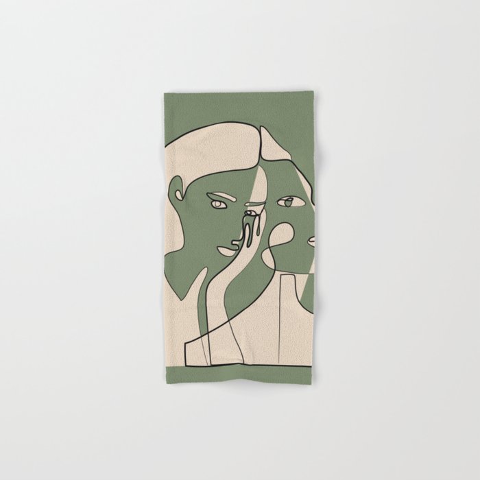 Abstract Faces 8 Bath Towel Gallery Image 1