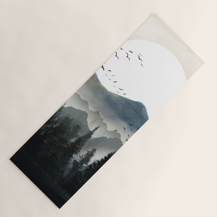 Midnight Forest Yoga Mat Gallery Image 1