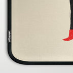 Black Cat in Red Boots Laptop Sleeve Gallery Image 3
