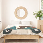 scooter bear Duvet Cover Gallery Image 3