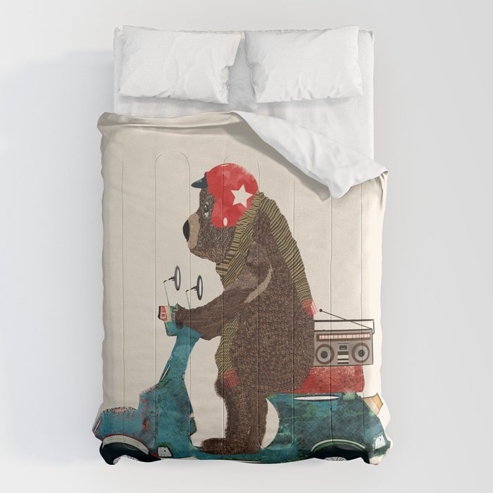 scooter bear Comforter Gallery Image 6